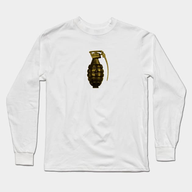 Grenade Long Sleeve T-Shirt by scdesigns